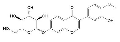 毛蕊异黄酮苷；毛蕊异黄酮葡萄糖苷；毛蕊异黄酮-7-O-葡萄糖苷
